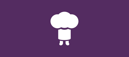 tiny chef hat logo