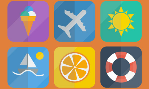 summer icons pack