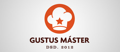 gustus chef hat logo