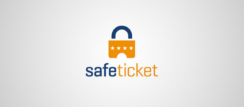 safe ticket lock logo