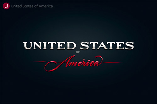 America logotype typo