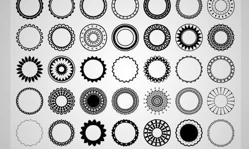 download circle photoshop shapes csh