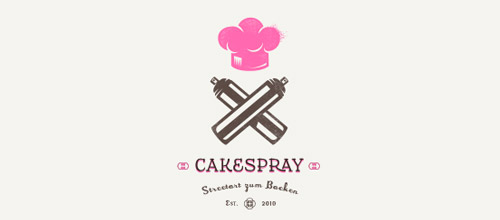 cakespray chef logo