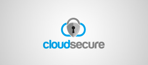 cloud secure logo lock