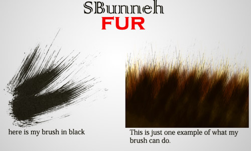 free fur brush