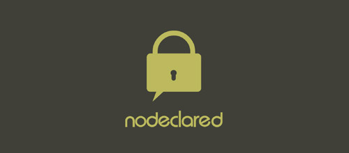 nodeclared lock logo