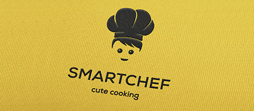 smart chef logo design