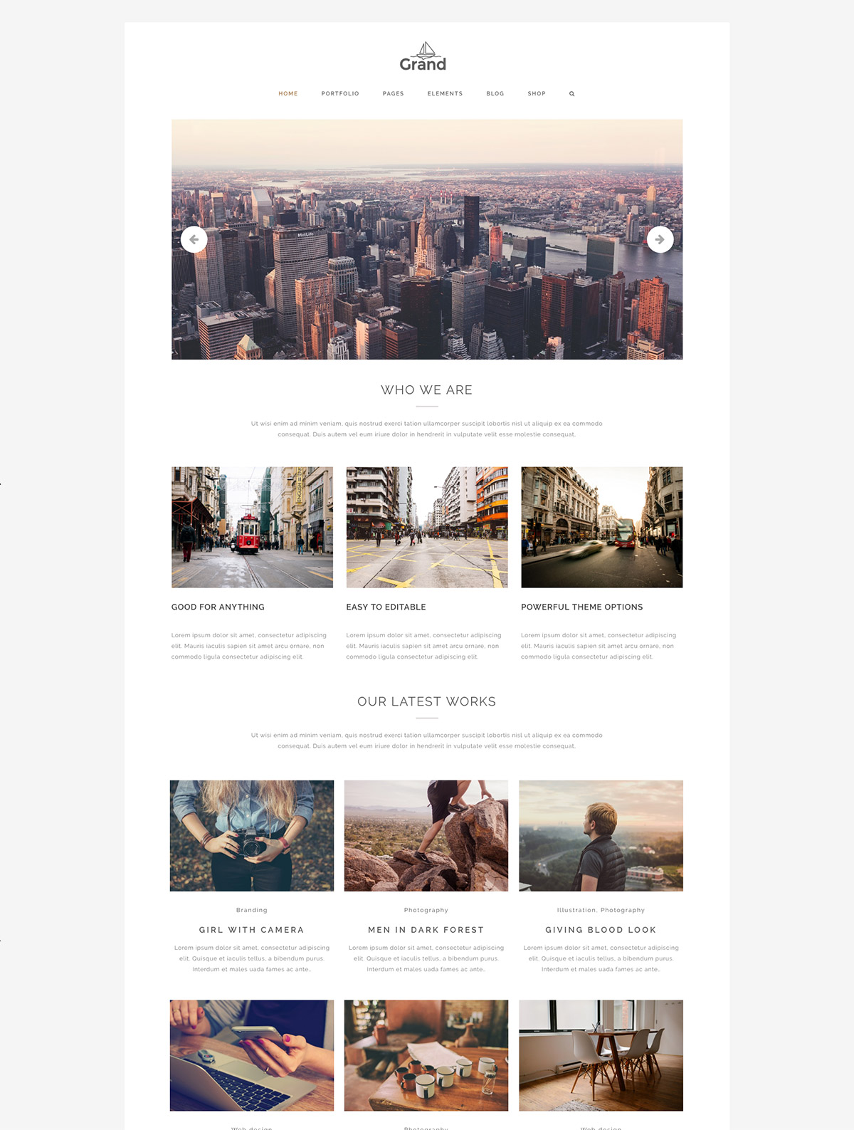 creative architect template