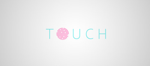 touch fingerprint logo