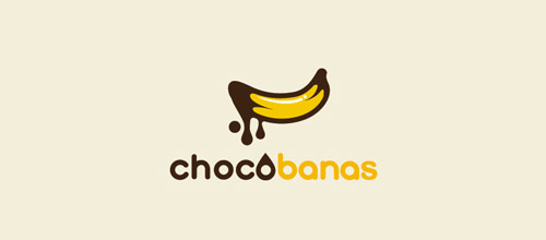 chocobananas logo design