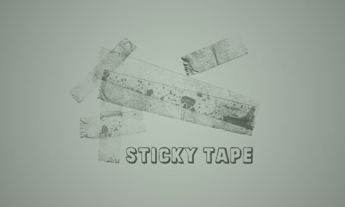 sticky tape brushes free