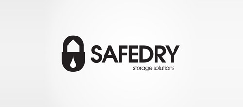 safedry padlock logo