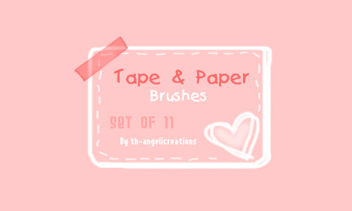 tape paper brushes free