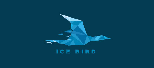 bird low poly logo