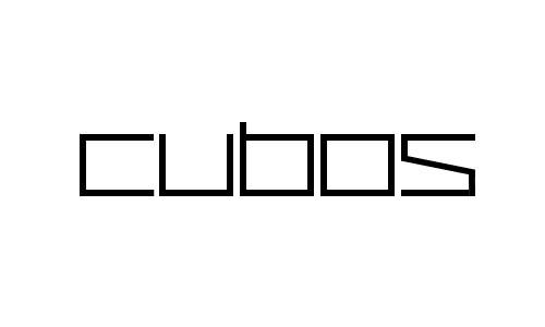 cubos square fonts