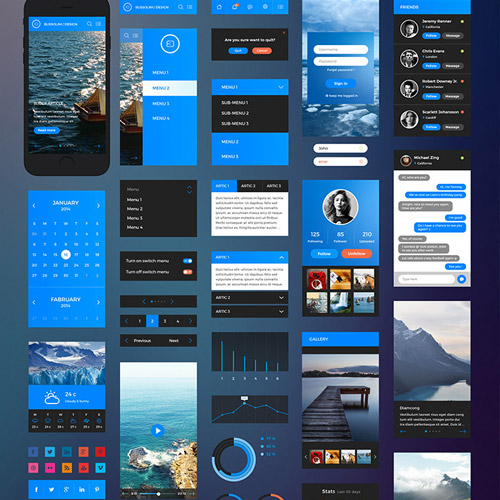 iphone ui kit