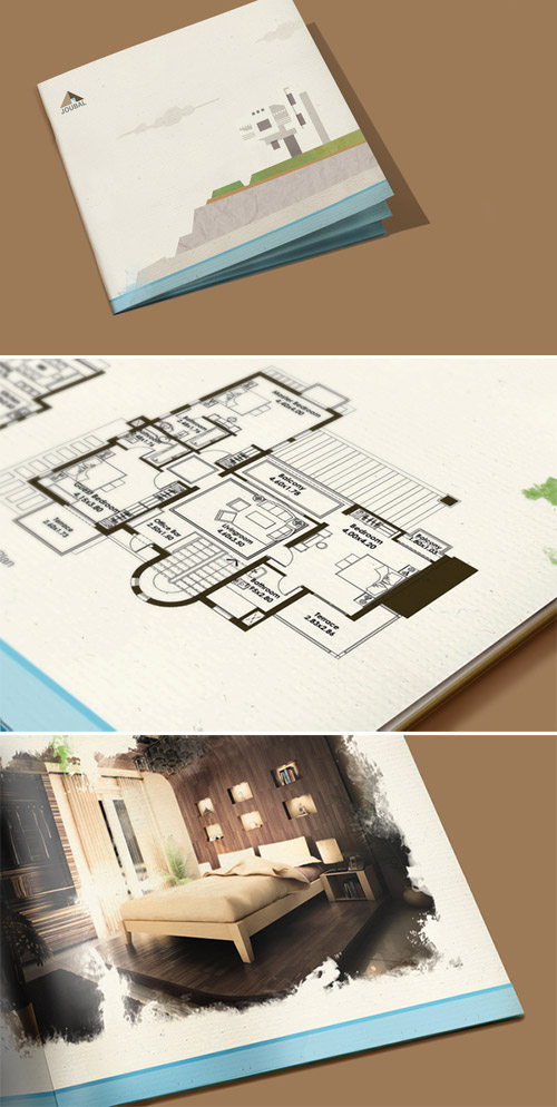 real estate brochure design