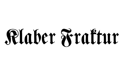 nice blackletter font