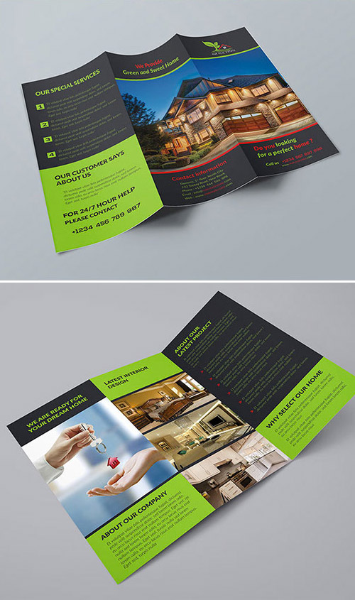 A Collection of Effective Real Estate Brochure Designs and Layouts