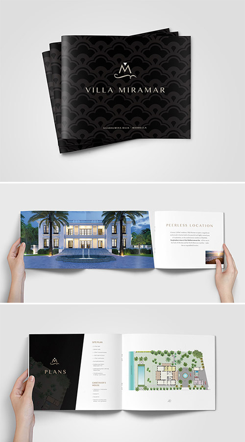 villa property brochure