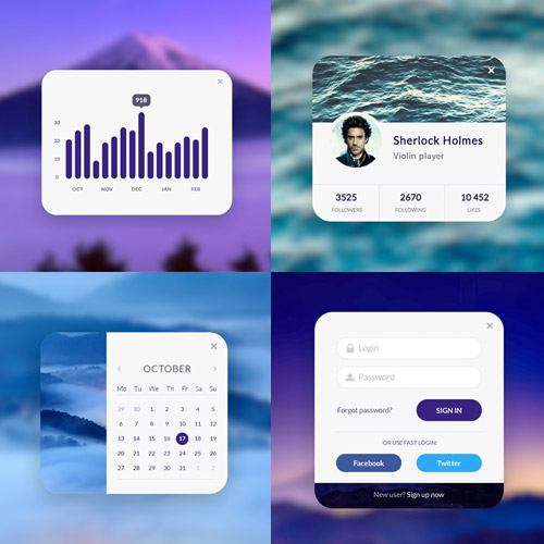 neat mobile ui kit