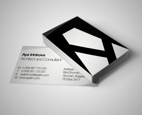 business card architect