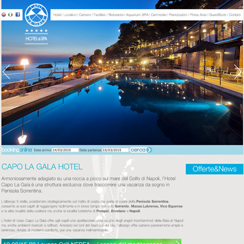 capo gala web design