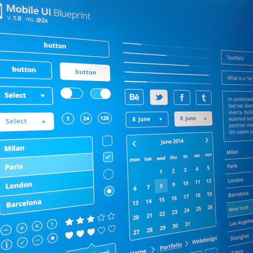 mobile ui print