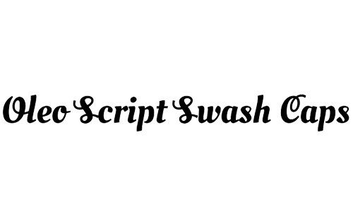 oleo script fonts script