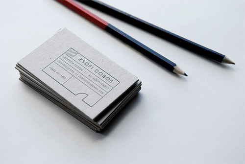 dyi architect business card