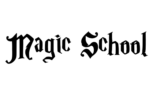 magic school blackletter fonts