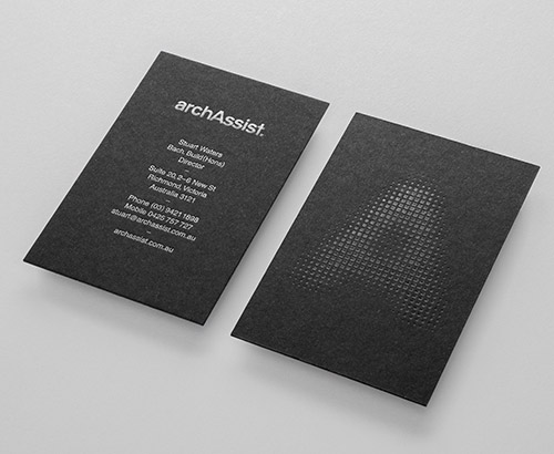 archassist business card design