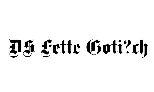 fetter blackletter fonts