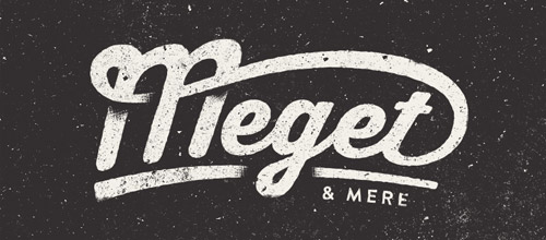 typography vintage logo