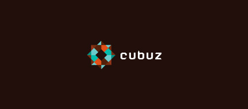 cube low poly logo