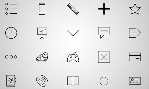 line icons set