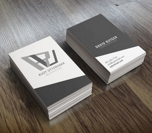 architecture bcard design