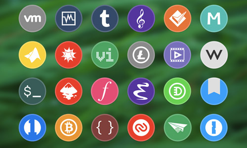 free circle icons