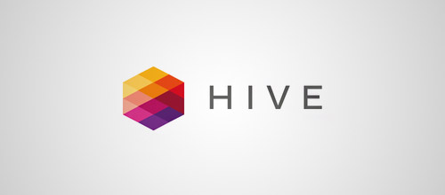 hive logo design