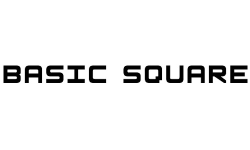 basic square fonts