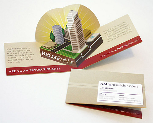 builder business card design