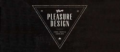 pleasure vintage logo