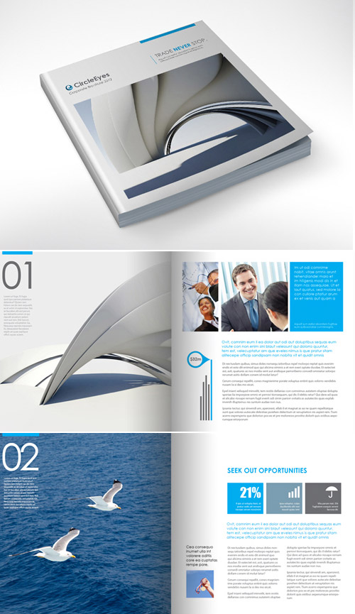 corporate square brochure