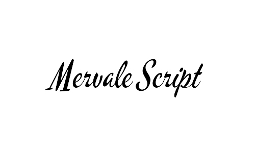 mervale script font