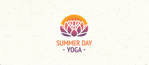 yoga lotus logo