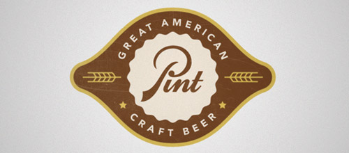 pint logo vintage