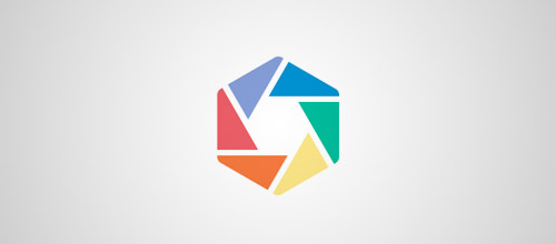 shutter hexagon logo