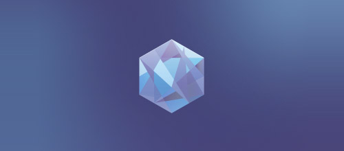 diamond hexagon logo