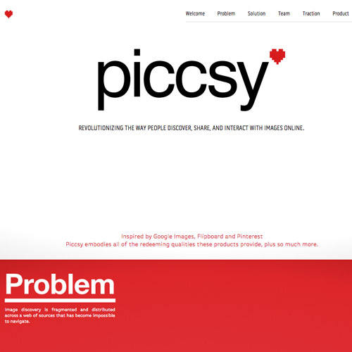 piccsy website animated