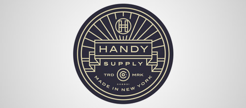 handy vintage logo